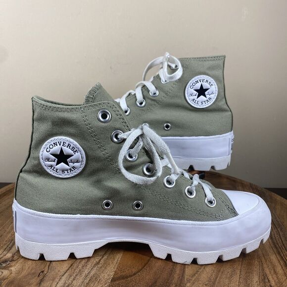 Converse Shoes - Womens Converse Chuck Taylor All Star Lugged High-Top Sneaker - Green